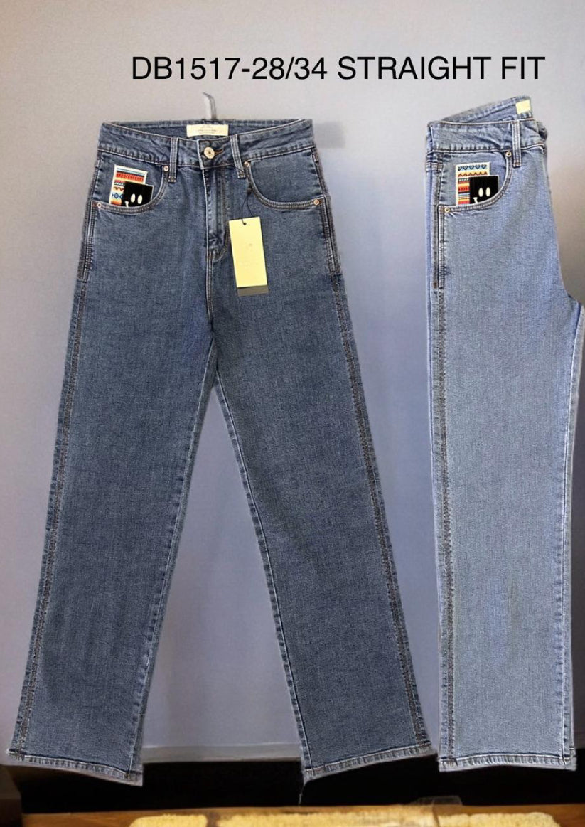 Straight fit jeans