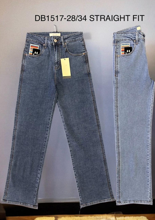 Straight fit jeans