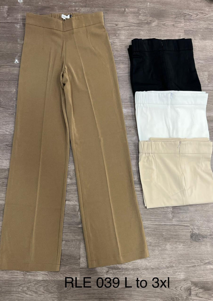 Straight fit pant